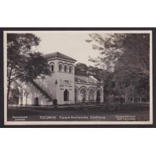 TUCUMAN ANTIGUA TARJETA POSTAL CONFITERIA EN PARQUE AVELLANEDA